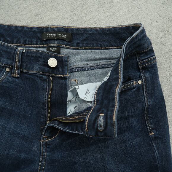 White House Black Market Jeans Womens Size 4R Low-Rise Boot Leg Denim 32" Inseam - Picture 2 of 16